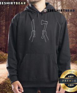 Pictish child defends herself against an African Roman soldier in a dynamic hoodie design.