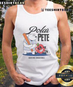 Alt Text: Top Polar Pete Alonso Queen Baseball Tank Top featuring vibrant design for fans of MLB and baseball apparel.