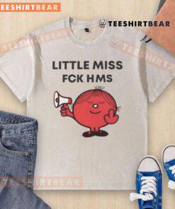 Top Shelley Blond Little Miss Fck HMS Washed T-Shirt displayed on a mannequin with a stylish background.