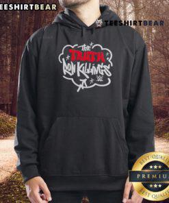 Alt Text: Top The Truth Ron Killings Hoodie featuring a bold design, perfect for fans of wrestling and streetwear fashion.
