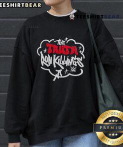 Stylish Top-The-Truth Ron Killings sweatshirt featuring bold graphics and comfortable fit for fans and casual wear.