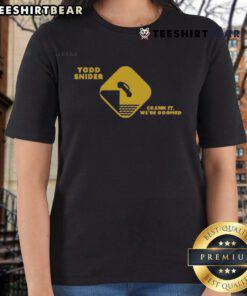 Top Todd Snider Crank It We're Doomed ladies tee featuring vibrant graphic design and comfortable fit for fans.