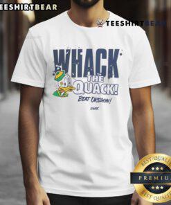 Top Whack The Quack Beat Oregon Ducks T-Shirt featuring a bold design and vibrant colors for fans of Oregon sports.