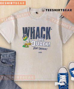 Top-Whack-The-Quack Oregon Ducks washed t-shirt featuring a vibrant design and comfortable fit for fans.