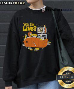 Cozy Top Year I'm Live sweatshirt featuring a bold graphic design, perfect for casual wear and expressing your style.