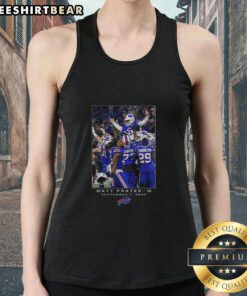 Awesome Buffalo Bills Matt Prater black NFL tank top featuring flash design for Week 1, perfect for game day.