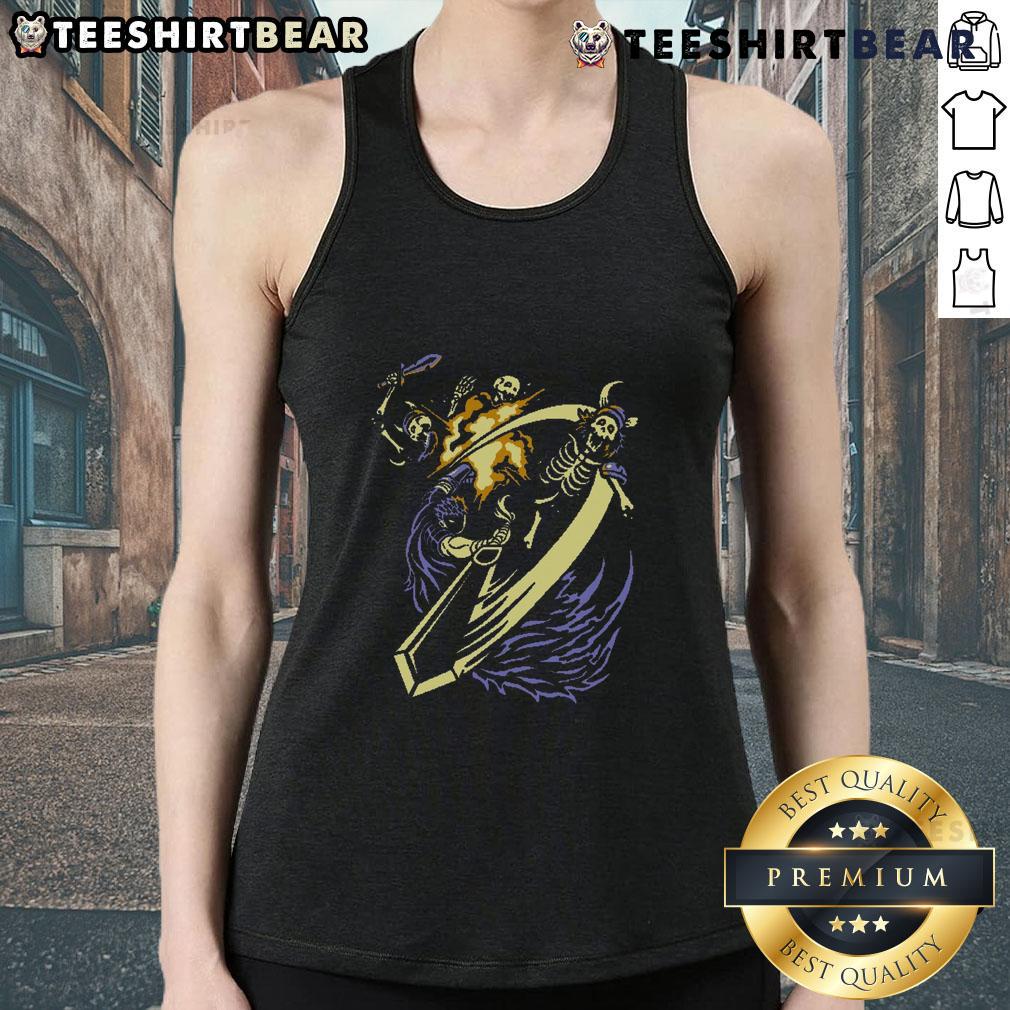 Awesome Henrique Torres Shadow Dwellers tank top featuring vibrant design and comfortable fit for casual wear.