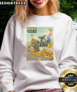Awesome Jet Fuel Does Not Melt Steel Beams Pit Defeat NYJ Sweatshirt featuring bold text and a stylish design.