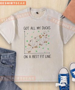 Alt Text: Awesome Kalirally silly duck graphic on a best fit line washed t-shirt for a fun and trendy look.