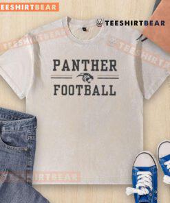 Awesome Plano East Crown Trio Panther Football Bar Lines washed t-shirt featuring a stylish design perfect for fans.