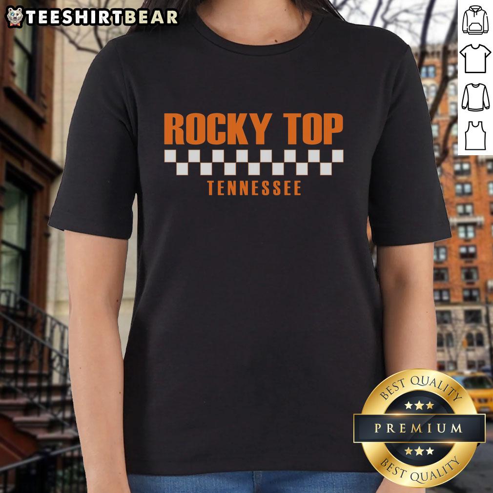 Awesome Rocky Top Tennessee throwback classic ladies tee in vibrant colors, perfect for casual wear and Tennessee pride.