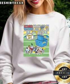 Awesome Los Angeles Chargers sweatshirt celebrating their victory over Kansas City Chiefs in Brazil.