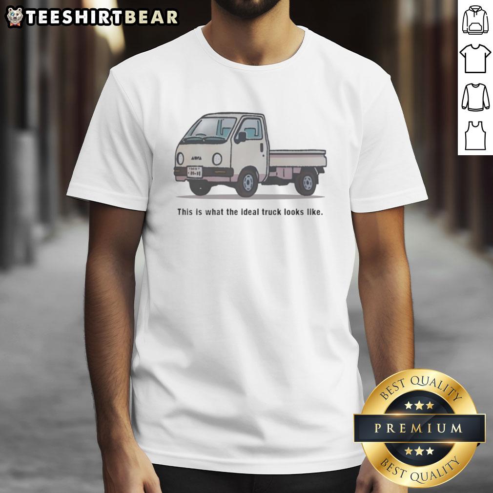 Alt Text: Awesome This Is What The Ideal Track Looks Like T-Shirt featuring vibrant design and stylish fit for track enthusiasts.
