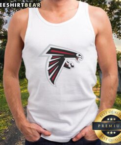 Funny Atlanta Falcons logo tank top featuring a playful design, perfect for fans and casual wear.