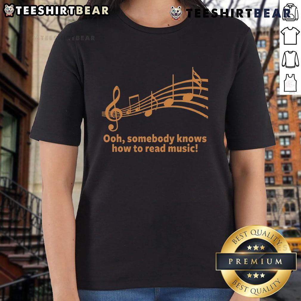 Funny mocking music lover slogan ladies tee featuring a playful design perfect for music enthusiasts.