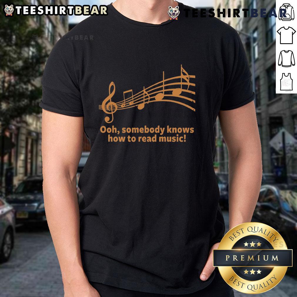 Alt Text: Funny mocking music lover slogan T-shirt featuring a humorous quote about music, perfect for passionate music fans.