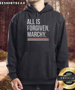Good All Is Forgiven Marchy Hoodie in stylish design, perfect for casual wear and showcasing a positive message.