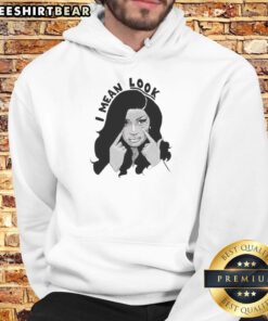 Good Cardi B Mean Look Hoodie featuring bold graphics and a stylish design, perfect for fans of Cardi B's fashion.