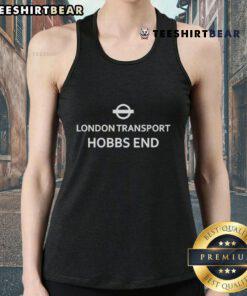 Good London Transport Hobbs End logo tank top featuring a stylish design for urban fashion enthusiasts.