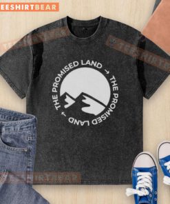 Good The Promised Land Dune Badge Washed T-Shirt featuring a stylish graphic design for fans of the Dune series.