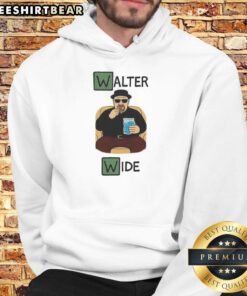 Good Walter Wide Breaking Bad caricature hoodie featuring vibrant design and iconic character style for fans.