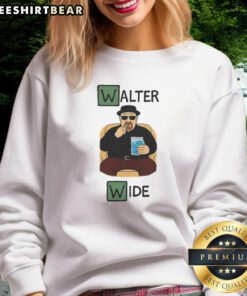 Good Walter White Breaking Bad caricature sweatshirt featuring iconic design for fans of the series.