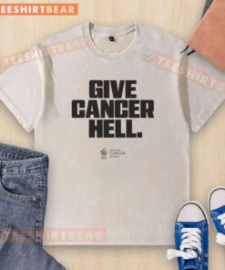 Nice Oregon Ducks Football 2025 'Give Cancer Hell' washed t-shirt featuring team colors and logo for ultimate fan support.
