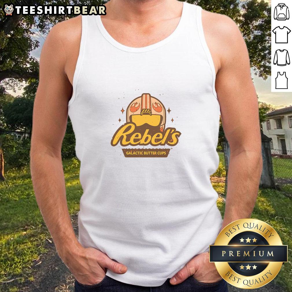 Nice Rebels Galactic Butter Cups Tank Top featuring a vibrant design, perfect for casual wear and sci-fi fans.