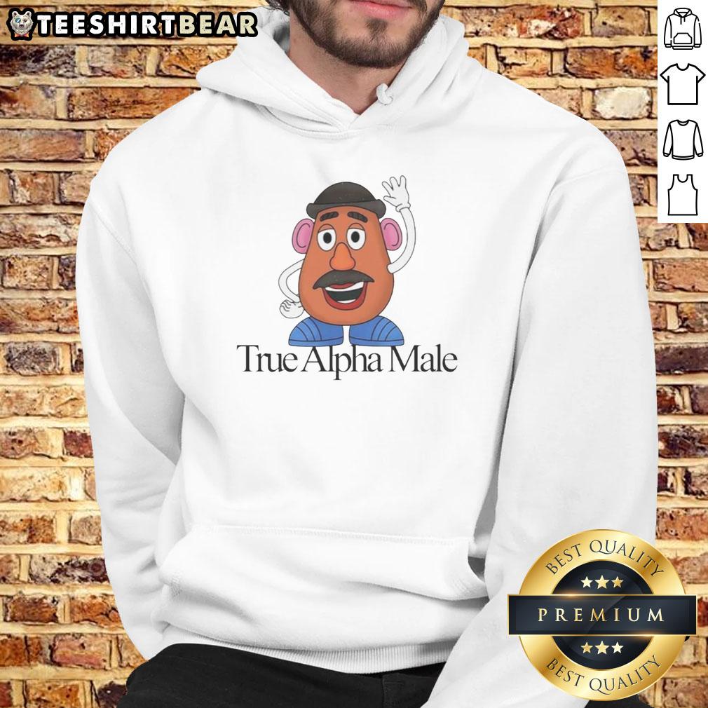 Official Monsieur Patate True Alpha Male Toy Story Character Hoodie featuring vibrant colors and fun design for fans.