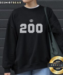 Alt Text: Stylish Pretty Chad Powers 200 sweatshirt featuring a bold design, perfect for casual wear and sports enthusiasts.
