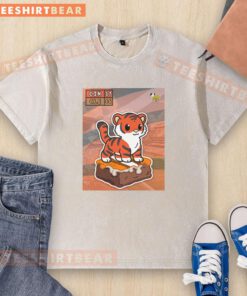 High-visibility illustration of ill blood on a washed Gore-Tex t-shirt, showcasing vibrant colors and unique design.