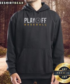 Stylish Pretty Playoff Baseball Clock Hoodie in vibrant colors, perfect for fans to showcase team spirit.