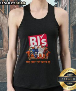 Top BJs Wholesale Club X Horror Movies Halloween tank top featuring 'You Can Sit With Us' design for spooky season style.
