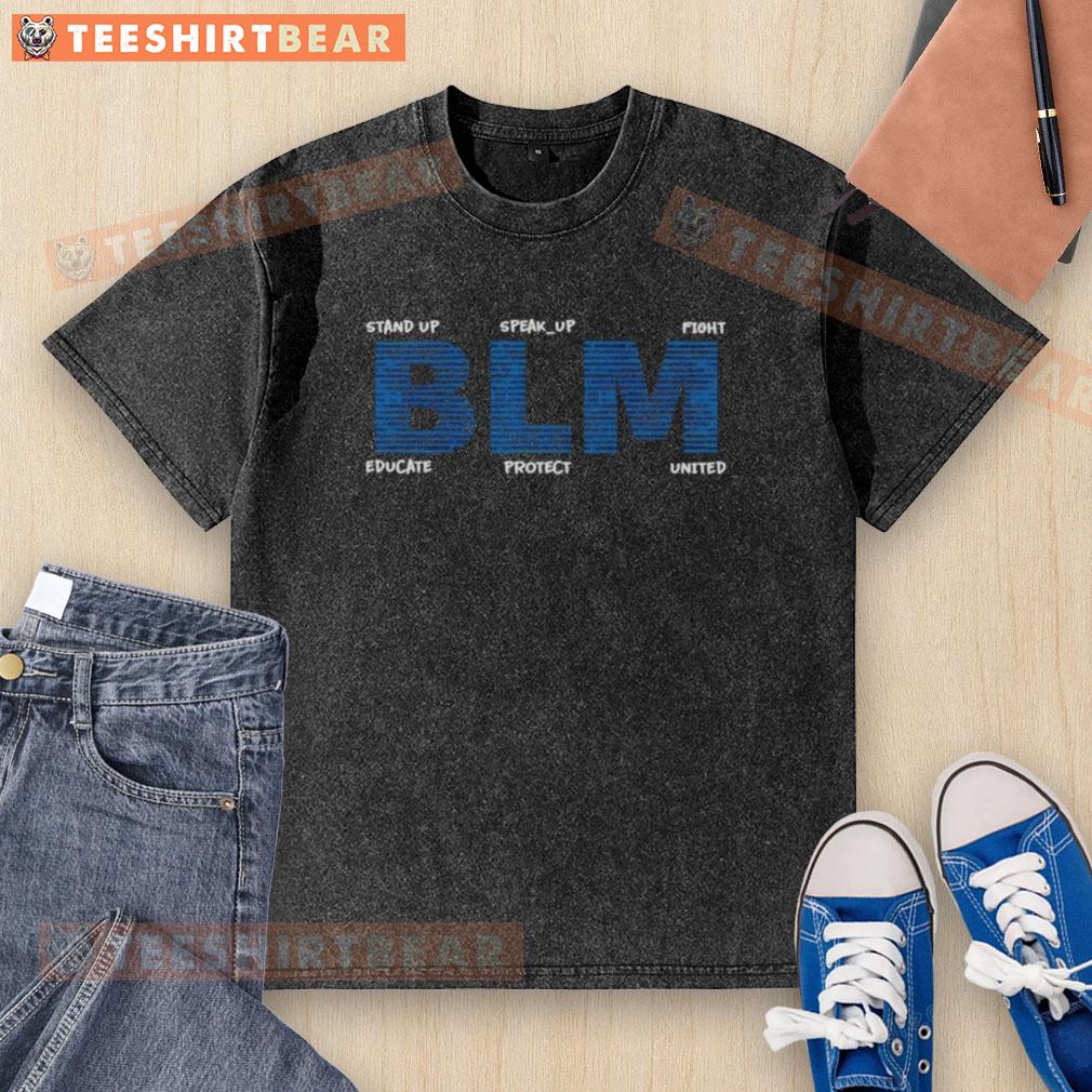 Alt Text: Top Imported Lindsey Pulliam BLM Washed T-Shirt in trendy design, perfect for casual wear and supporting social justice.