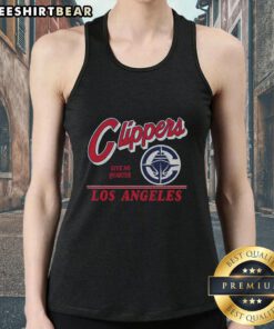 Top Los Angeles Clippers fly by vintage tank top featuring team logo and retro design, perfect for basketball fans.