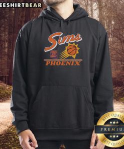 Top Phoenix Suns Fly By Vintage Hoodie showcasing retro design, perfect for fans celebrating the team's history.