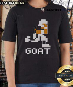Top Tecmo Goat Bo Ladies Tee featuring a stylish design for fans of retro gaming and sports apparel.