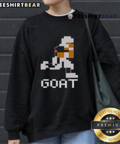 Top Tecmo Goat Bo Sweatshirt featuring a vintage design, perfect for gamers and sports enthusiasts alike.