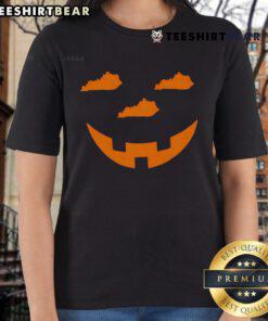 Top-The-Jack-O-Kentucky-Halloween-Ladies-Tee featuring a spooky design perfect for festive Halloween celebrations.