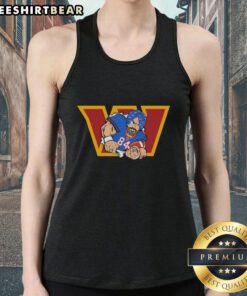 Top Washington Giants NFL football player wearing a turban and tank top, showcasing team spirit and style.
