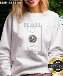 Nice Club America Own The Pitch Sweatshirt featuring bold team logo and vibrant colors for passionate fans.