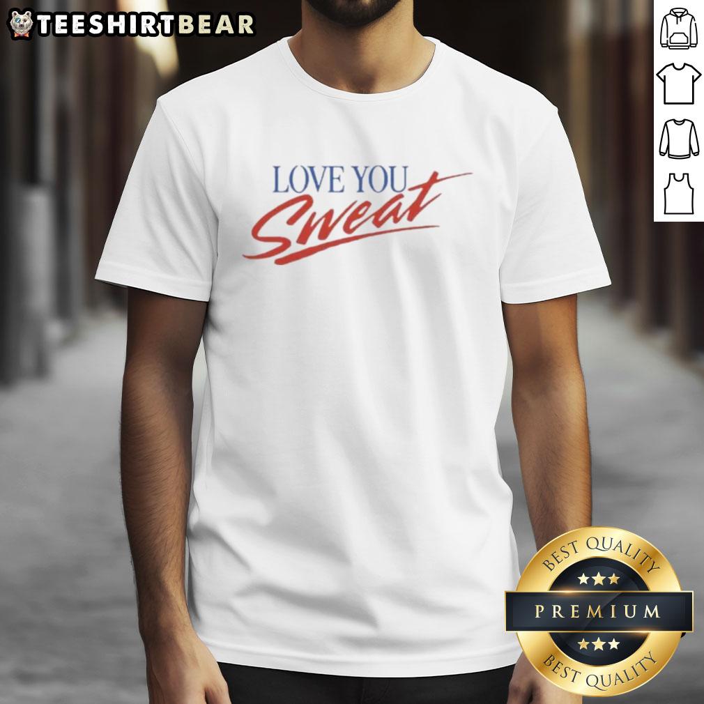 Nice Ride Love You Sweat T-Shirt featuring stylish design, perfect for casual wear and expressing love for cycling.