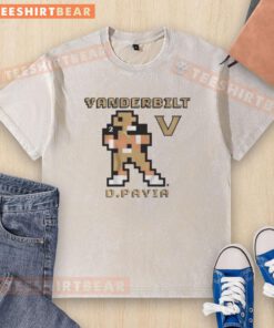 Diego Pavia Retro Baller Washed T-Shirt featuring Nice Vanderbilt Football design, perfect for fans and casual wear.