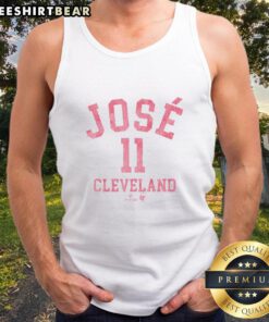 Official Jose Ramirez October tank top featuring vibrant design and comfortable fit for fans and fashion enthusiasts.
