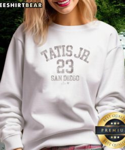 Original Fernando Tatis Jr October sweatshirt featuring vibrant team colors and a stylish design for fans.