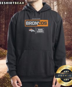 Premium Bud Light Denver Broncos team hoodie showcasing vibrant team colors and logo for ultimate fan style.