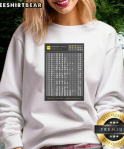 Premium Umphrey's McGee Skys The Limit Tour 2026 poster design featured on a stylish sweatshirt.