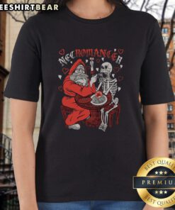 Pretty classy necromancer ladies tee featuring a stylish design perfect for fans of fantasy and gothic fashion.