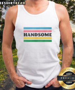 Pretty Handsome logo tank top featuring a stylish design, perfect for casual wear and showcasing a trendy look.
