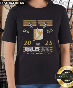 Nice FC Tulsa 2025 USL Championship Final ladies tee in vibrant colors, showcasing team spirit and style.